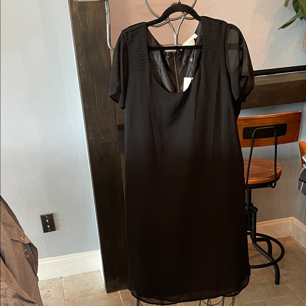 Junarose Black Lined NEW dress size 16